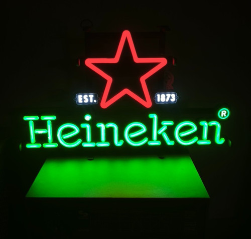 Heineken leuchtreklame led - heineken,