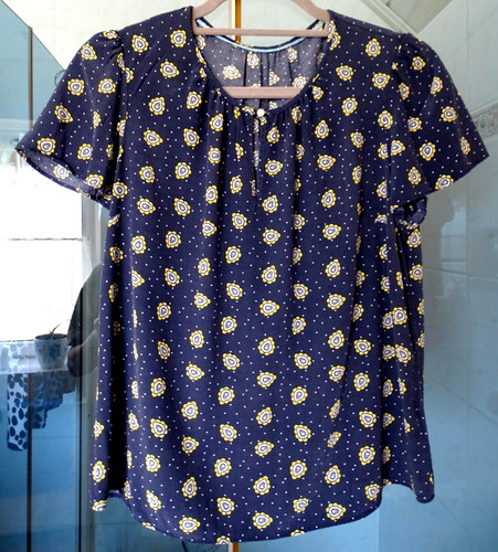 Blaue bluse siehe - blaue, gr: