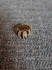 Original Swarovski Statement Ring Gold ca. 17,5mm