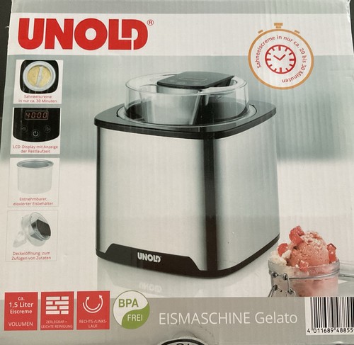 Unold eismaschine gelato - unold,