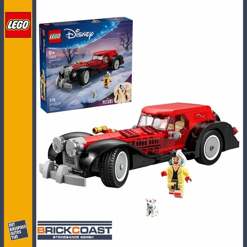 Lego disney 43277 cruella - disney,