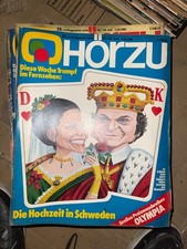 Hörzu Zeitschrift 25/1976 (19.–25. Juni 1976) • Hochzeit in Schweden • Olympia P