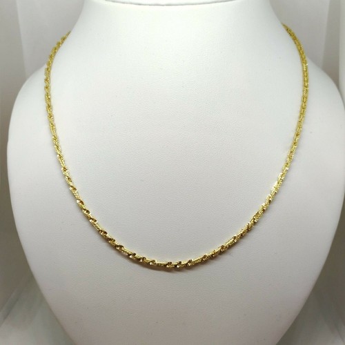 Halskette gold kt - halskette,