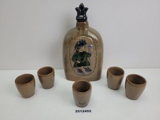 Schnapskaraffe + 5x Becher