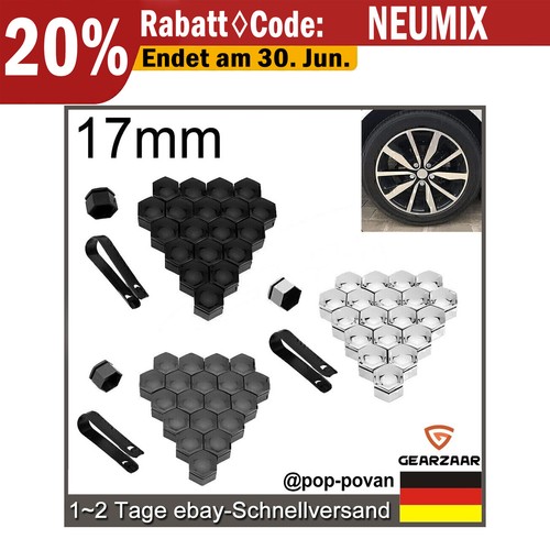 20x 17mm radschraubenkappen - 20x,