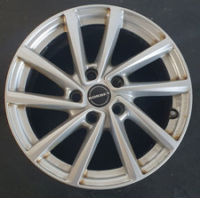 1x Borbet V crystal silver 7x16 ET 52 - LK5/112 ML66.6 inkl. Sensor