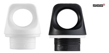 SIGG SCREW TOP Flaschenverschluss Schwarz o. weiß Enghalsflasch  Verschluss NEU