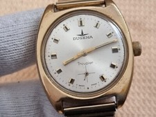 Sammleruhr Herren Armbanduhr DUGENA Troupier SWISS MADE cal EJ UT