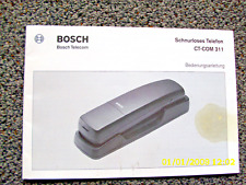 Bosch CT-COM 311   Schnurloses Telefon Beschreibung