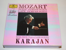 KARAJAN Collection - MOZART: Späte Symphonien - Berliner Philharmoniker  3CD BOX