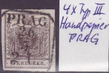 Österreich 1850 Stempel Prag