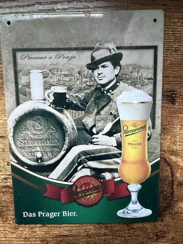 Staropramen retro blechschild - retro,