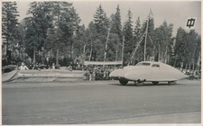 Foto Moskau, Rennwagen Pobeda