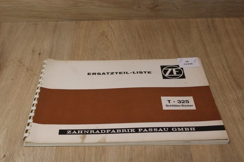 325 schlüter eicher - t-325,