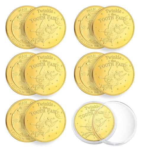 Stück zahnfee münzen gold - 6,