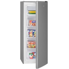 Bomann Gefrierschrank GS 7364 inox, 168 Liter, 4 Schubladen + 1 Fach, NEU