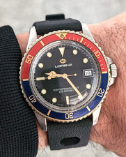 Lorenz Sub Professional Diver Vintage 80er swiss made pepsi montre Uhr