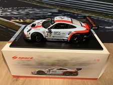Spark 1:18 Porsche 911 GT3 R GPX Gulf Racing 24h Spa 2020 Modellauto