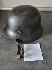 Helm M42 Luftwaffe Stahlhelm Hersteller NS mit Restemblem 2. Weltkrieg