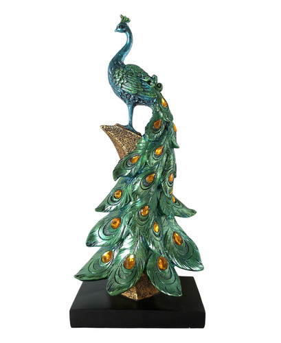 Dekofigur pfau - dekofigur, "pfau"