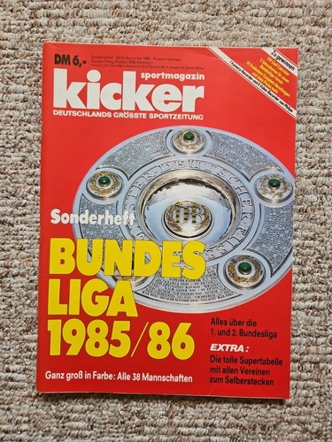 Kicker sonderheft bundesliga - kicker,