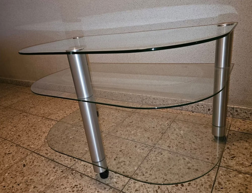 Modernes board glastisch - tv,