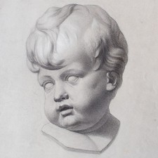 Kinderkopf nach Büste