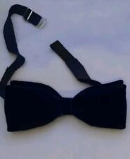 Fliege Schleife  blau gebunden    Größe verstellbar    Hemd Anzug Sakko Smoking