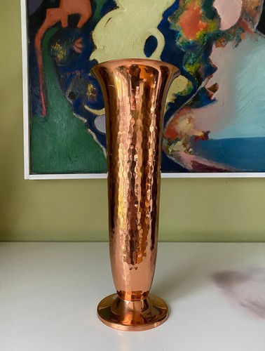 Kupfervase höhe 2 cm - höhe:, 27,2