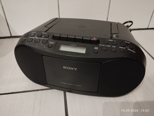 Sony cfd s70 - sony, radio-
