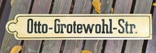 U Bahnhof Schild Berlin Otto Grotewohl Straße ehemals Mohrenstraße DDR