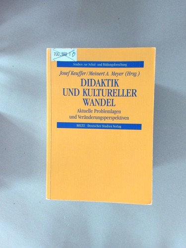 Didaktik und kultureller