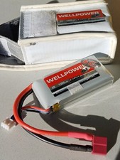 #1 LiPo Akku 2s 1300 mAh 30C  Unbenutzt mit Lagerspannung gelagert. Schutztasche