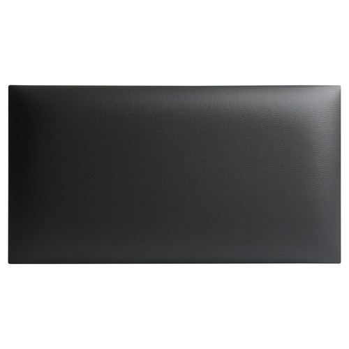 Wandpolster 60x30cm schwarz