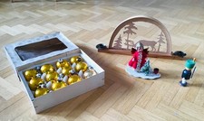 DDR Weihnachtsschmuck Schwibbogen Sebnitzer Tischschmuck Engel Kugeln Bergmann