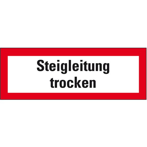 Schild feuerwehrzeichen - schild, i