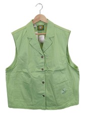 HAMMERSCHMID Trachtenweste Damen Gr. 50 XL Grün Baumwolle Elasthan