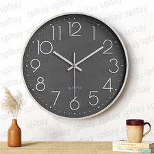 30CM Moderne Wanduhr Rund