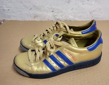 Adidas Forest Hills Sneaker Gr. 40 Gold / Blau Y2K True Vintage 2000er