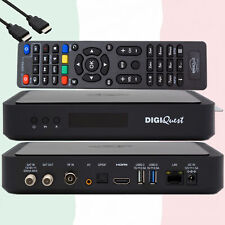 ►TiVuSat Karte 4K UHD + DIGIQuest Q80 4K H.265 S2+T2 Combo Receiver - TiVuSat