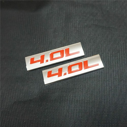 Chrome red 0l metal - 4.0l,