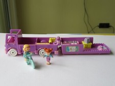 Wohnmobil /Camper von Polly Pocket Bluebird mini von 1994 mit Figuren