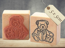 Motivstempel teddybär mit - motivstempel,
