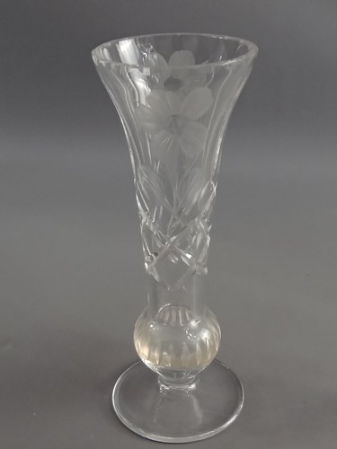Alte glas vase blumenvase - vase,
