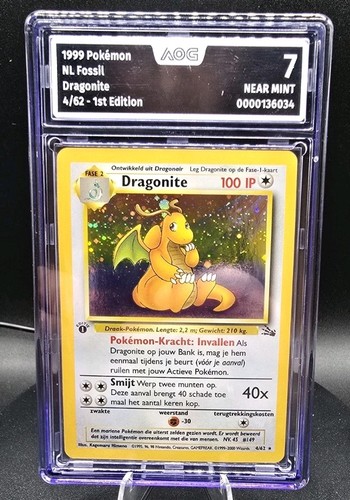 Dragoran 1st edition holo 62 - 1st, 4/62