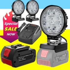 LED Arbeitslicht für Bosch 18V Professional BAT618 Taschenlampe /  8,0Ah Akku DE