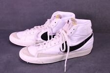 Nike Blazer Mid Herren Sneaker Sportschuhe Gr. 45 weiß schwarz Leder BS149