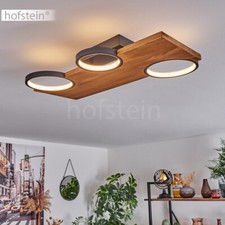 Holz/schwarz LED Wohn Schlaf