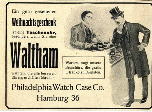 Waltham taschenuhr - waltham,