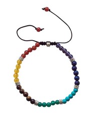 Armband small beads chakra - "small, beads"